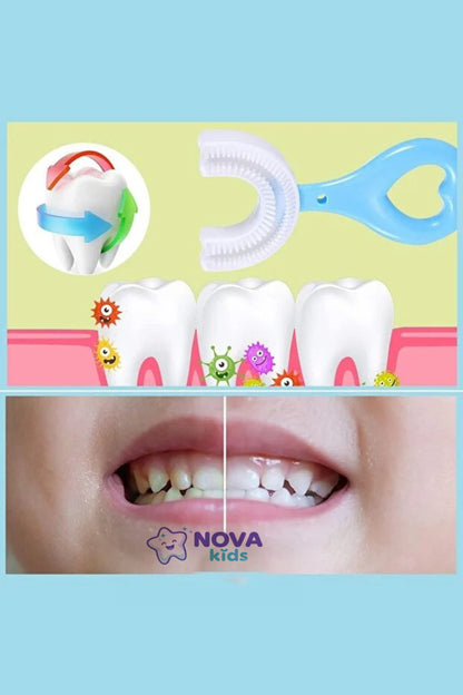 360° U Tipi Çocuk Diş Fırçası