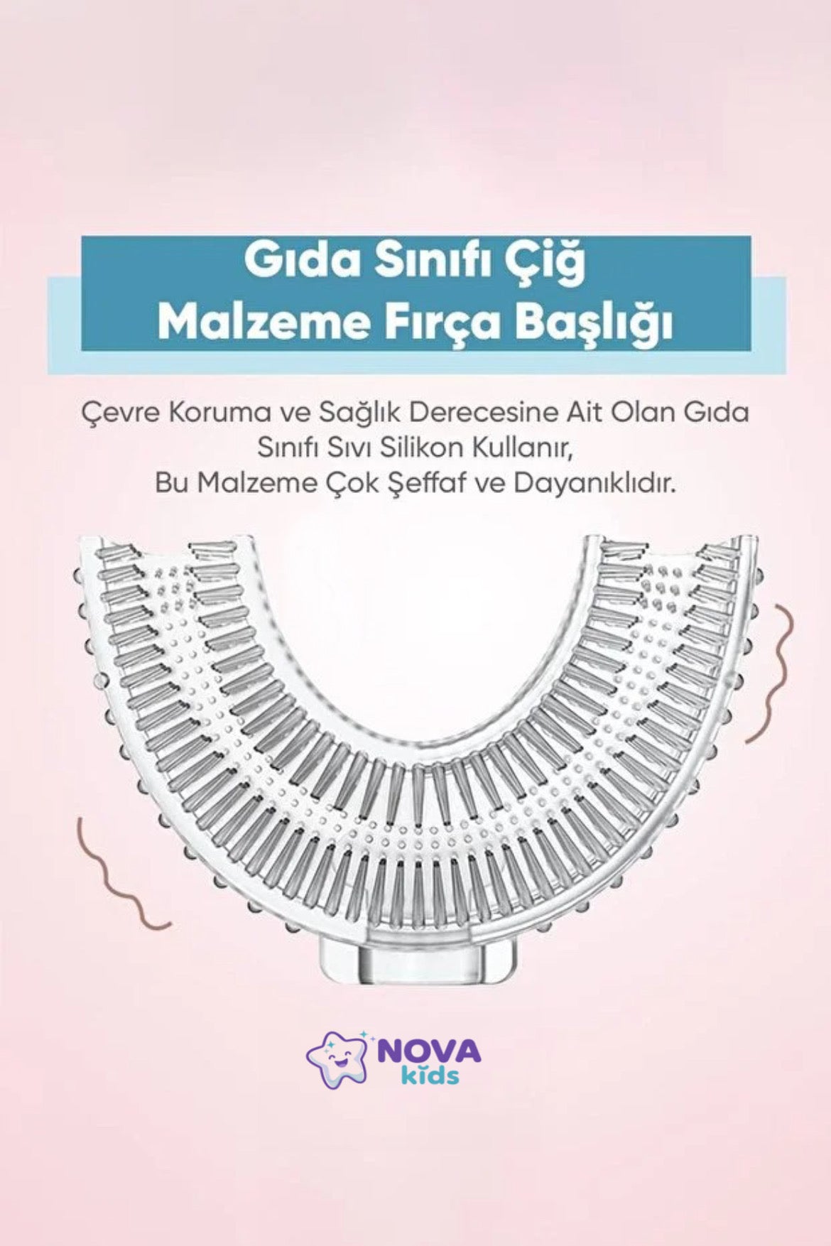 360° U Tipi Çocuk Diş Fırçası